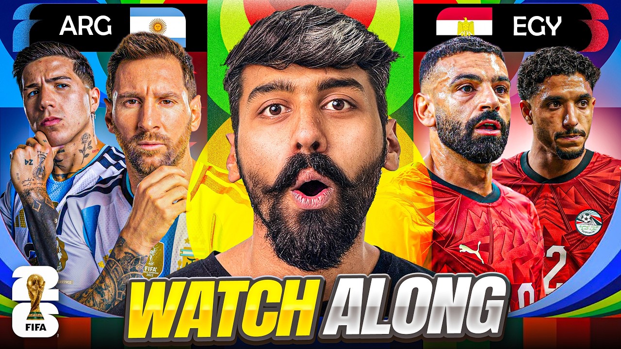 Argentina vs Egypt Fifa World Cup Round of 16 Live Match Reaction