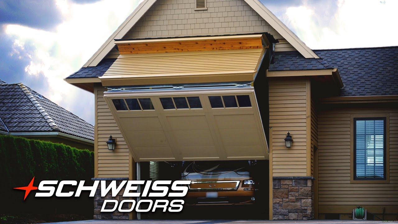 Hidden Bifold RV Garage Door Designed by Schweiss Doors