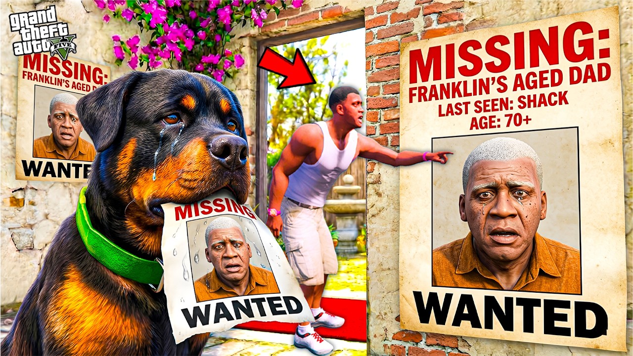 Franklin & Shinchan is Missing in GTA 5 | DID Ironman & Chop Find franklin ?
