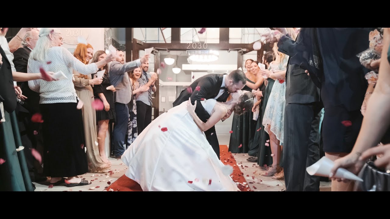 Quinton & Bailey's Dallas wedding videographer Room on Main Dallas TX