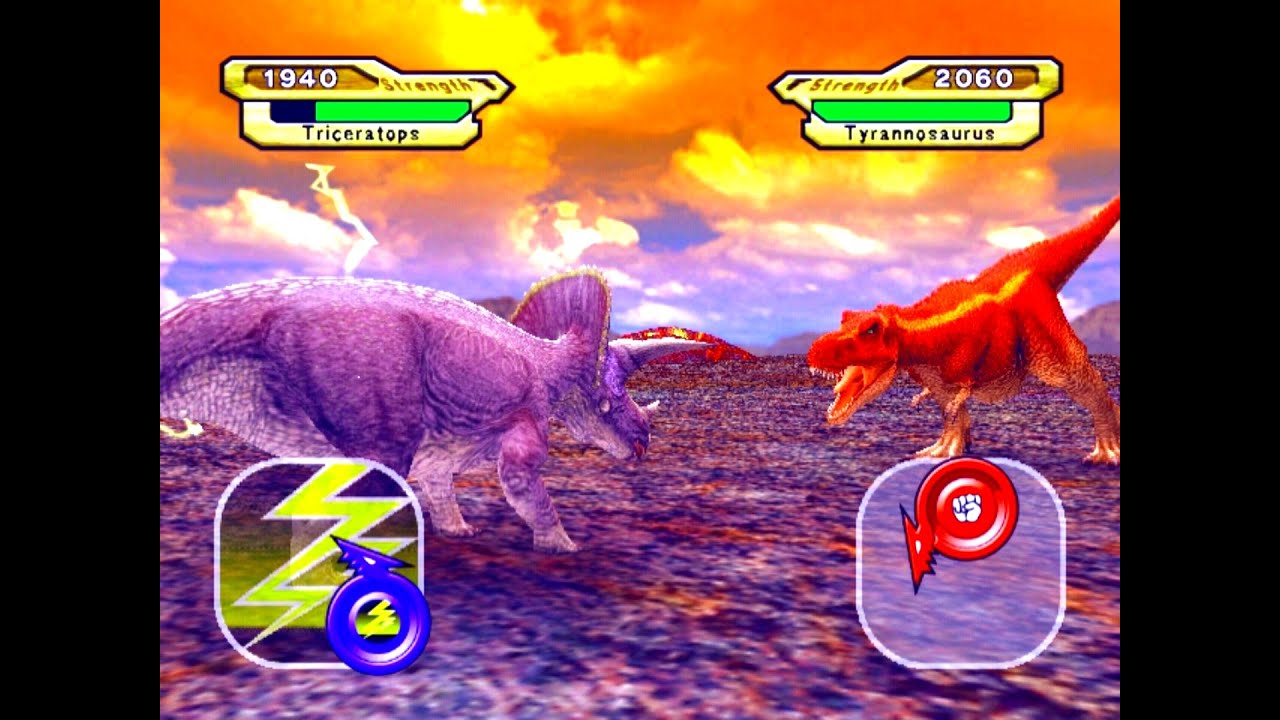 【#dinosaurking】Dinosaur King First version Triceratops Gameplay