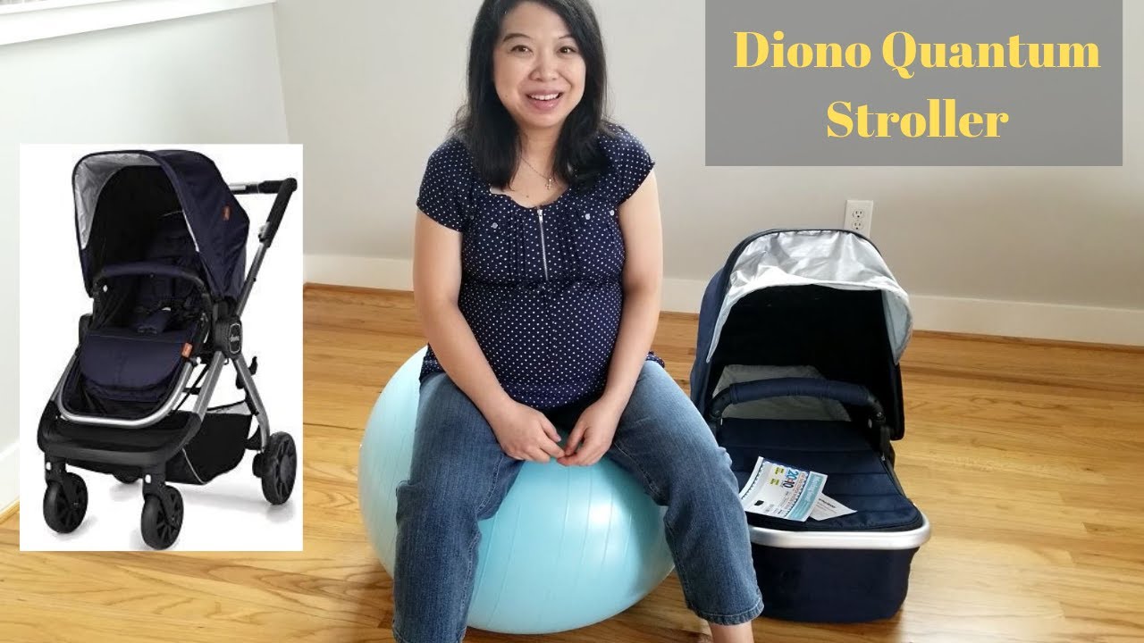 Unboxing, review and installation - Diono 2AXT + Quantum Stroller (Part 2)