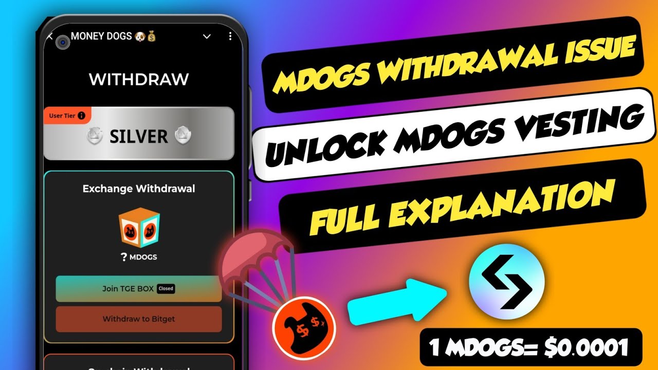 Money Dogs Airdrop Update: Bitget Withdrawal, Vesting & Price Prediction Explained!