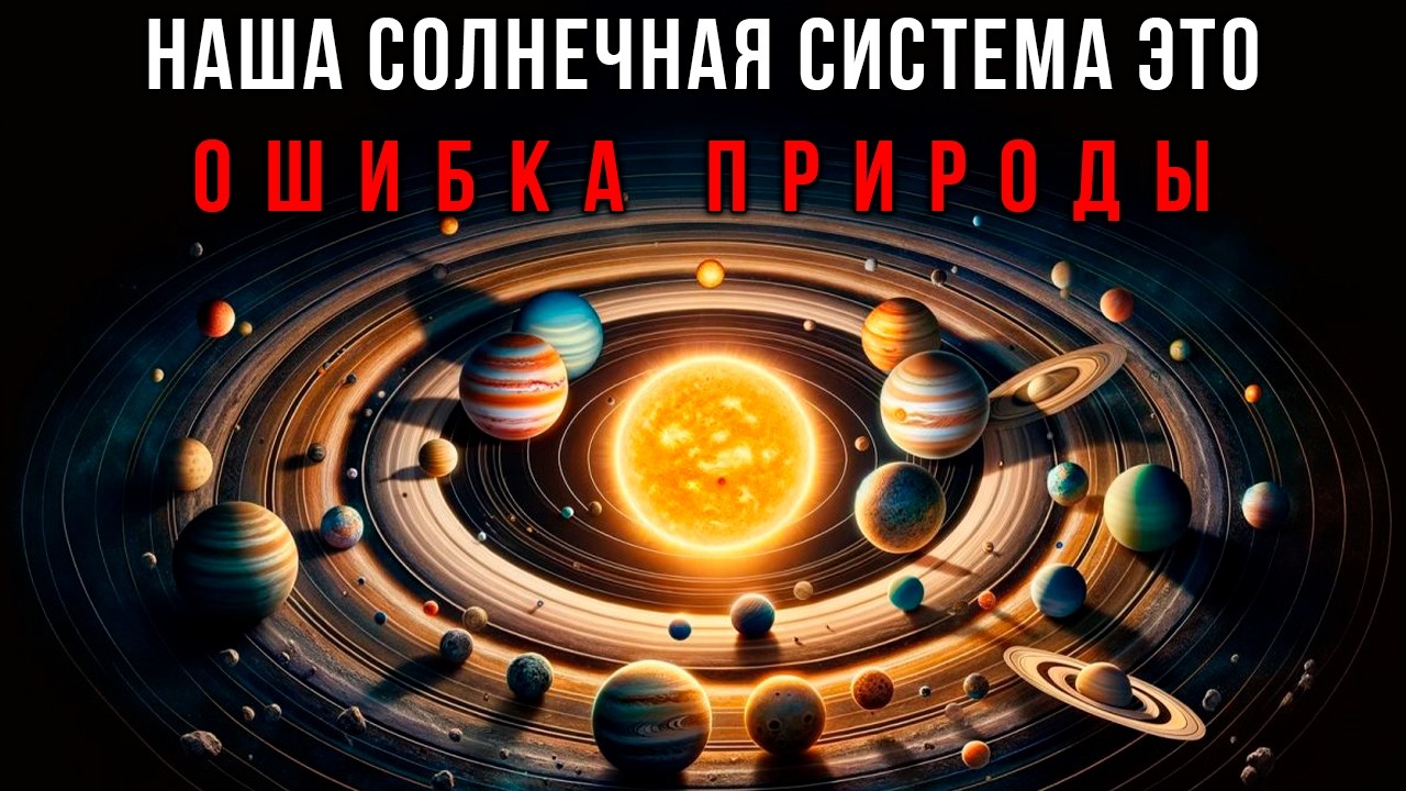 Нашей СОЛНЕЧНОЙ СИСТЕМЫ не должно СУЩЕСТВОВАТЬ 💤Лекция  для сна