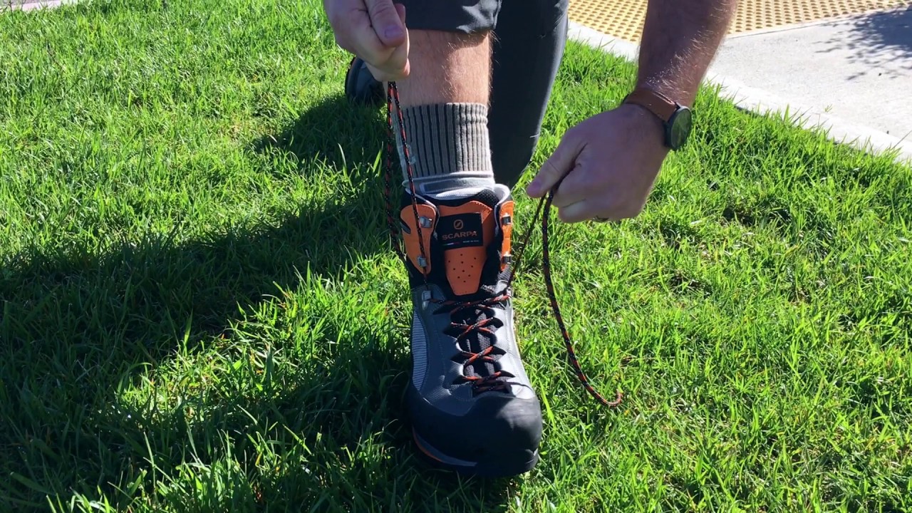 Boot Lacing Technique
