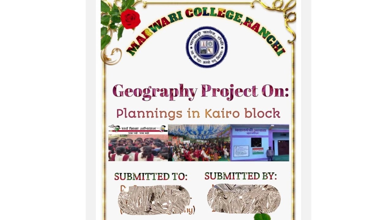Dissertation Project for Geography Honours BA Semester #geography #study #practical #Project