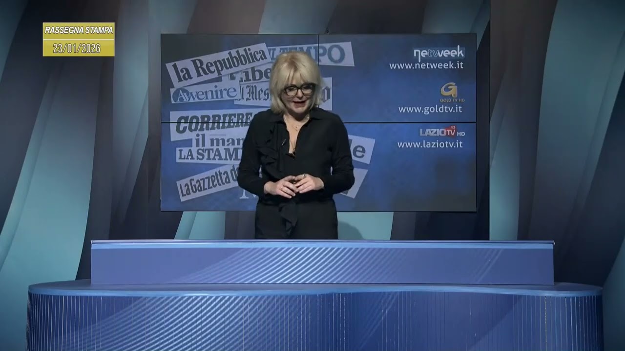 RASSEGNA STAMPA ROMA E PROVINCIA del 23/01/2026