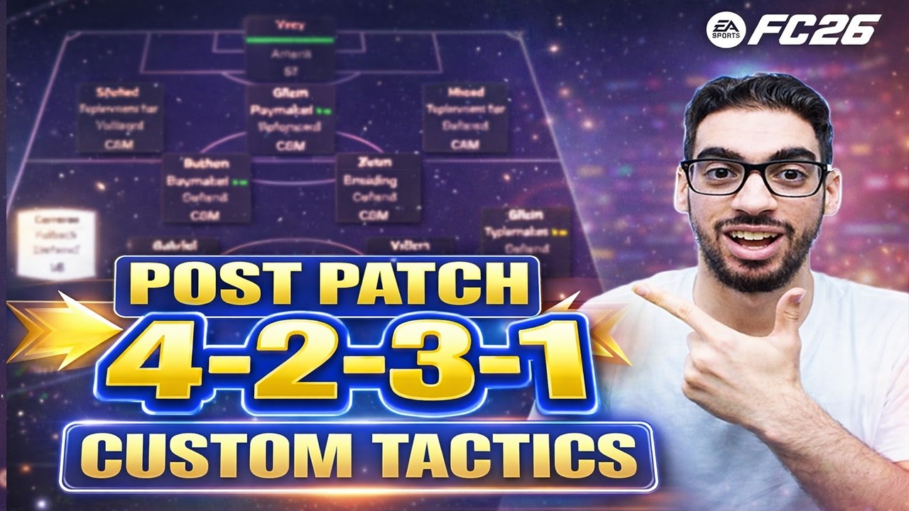 *POST PATCH* BEST META 4231 FORMATION AND CUSTOM TACTICS | FC 26 ULTIMATE TEAM