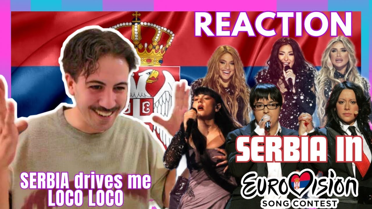 🇷🇸 Reaction to SERBIA in Eurovision (2007 - 2024) | SUBTITLED | Spanish Reaction
