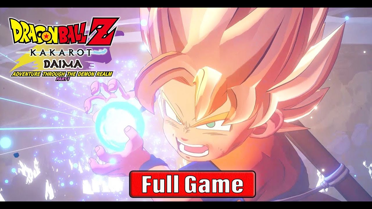 DRAGON BALL Z KAKAROT DAIMA Adventure Through The Demon Realm Part 1 Full Game Gameplay Walkthrough