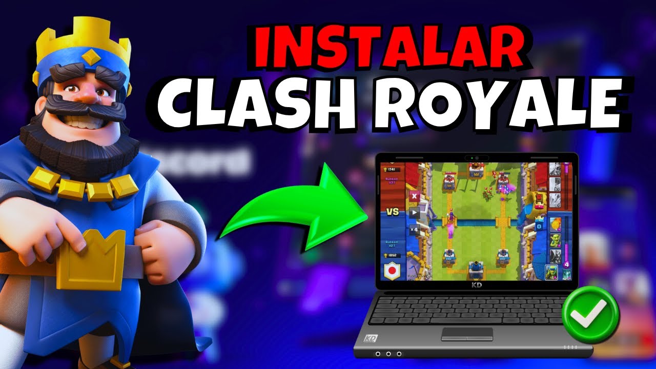COMO INSTALAR e JOGAR CLASH ROYALE no PC (WINDOWS 11) 💻✅