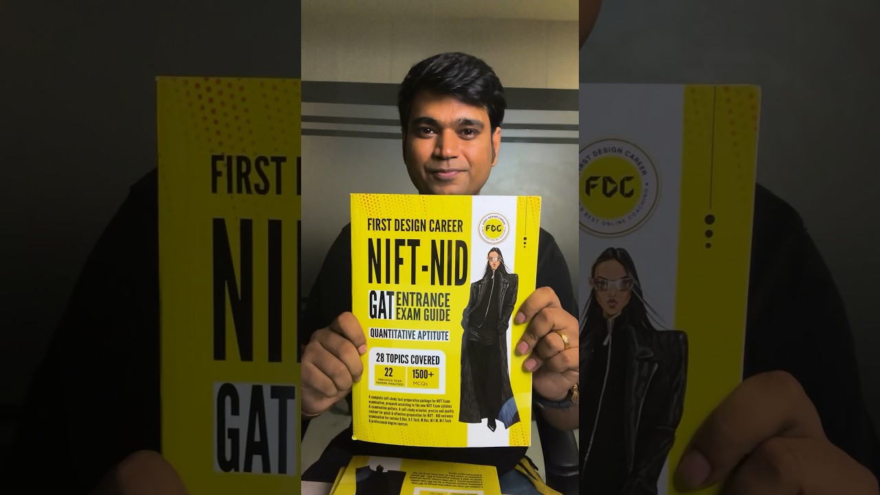 Nift NID Entrance Exam Preparation 2025 How To Crack NIFT NID Exam #nift #nid #nift2025 nift book