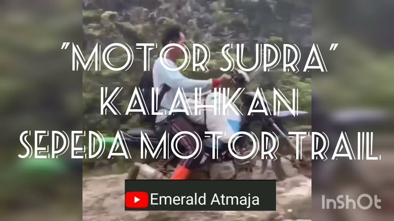PARAH!!! Disaat SUPRA X mengalahkan MOTOR TRAIL di medan Trabas || Rider KTM, KLX, CRF Liwat