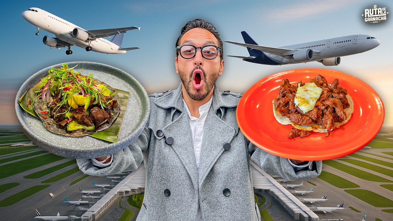 Aeropuerto Internacional Felipe Ángeles tiene BUENA COMIDA?