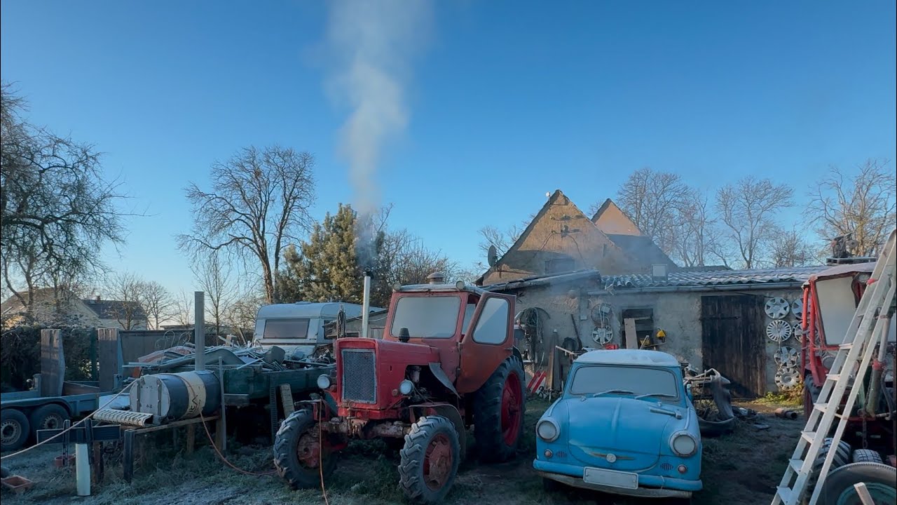 Unverwüstlich bei Frost: MTS 52 Diesel bei -3°C gestartet!