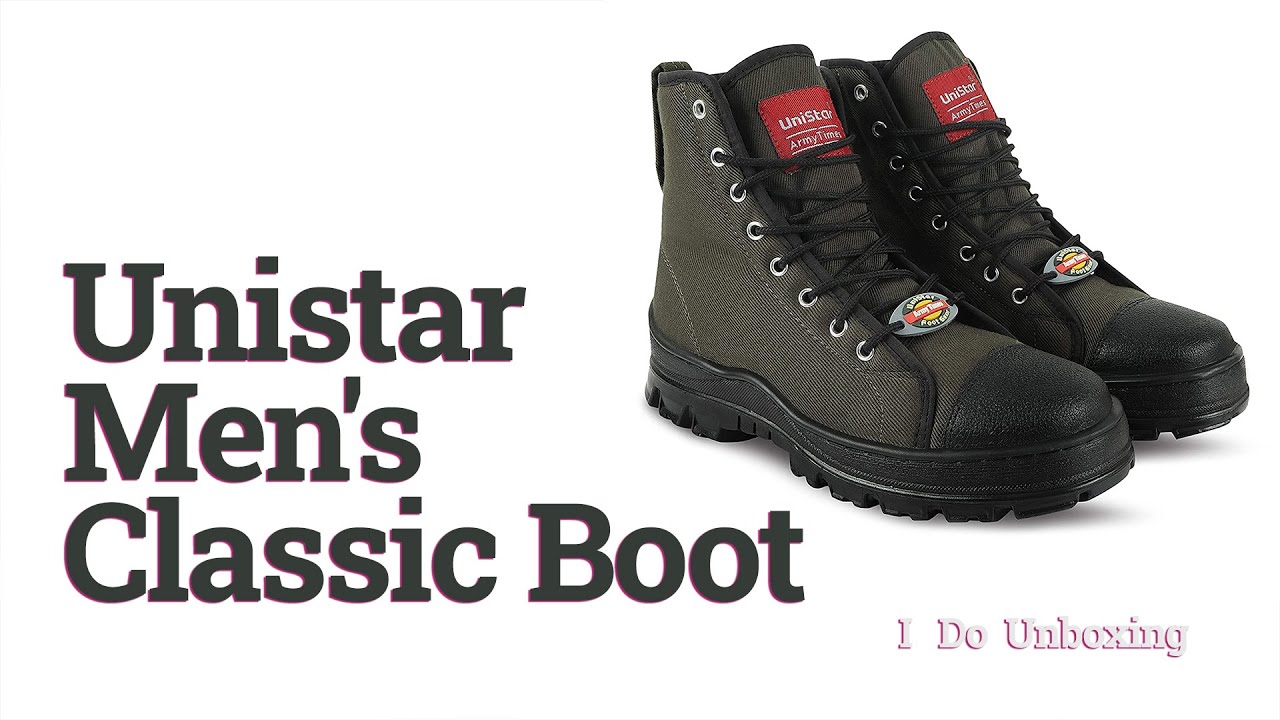 Unistar Men's Classic Boot - I Do Unboxing