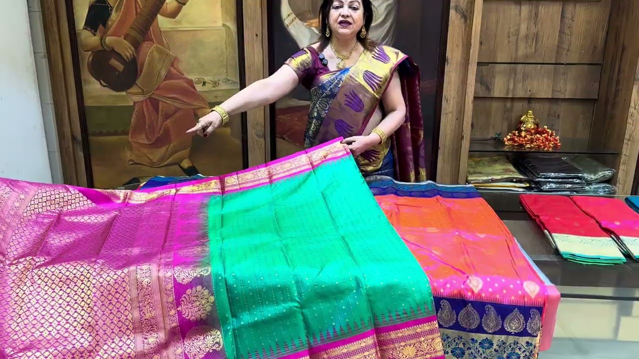 Silk Mark Pure Silk Sarees @ sakhee Saree Ichalkaranji