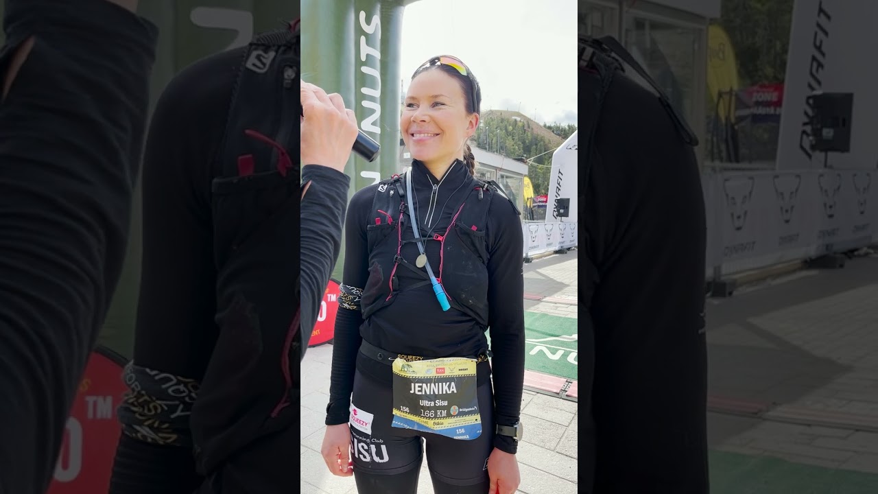 NUTS Karhunkierros -polkujuoksu 2023, maalihaastattelut 166 km