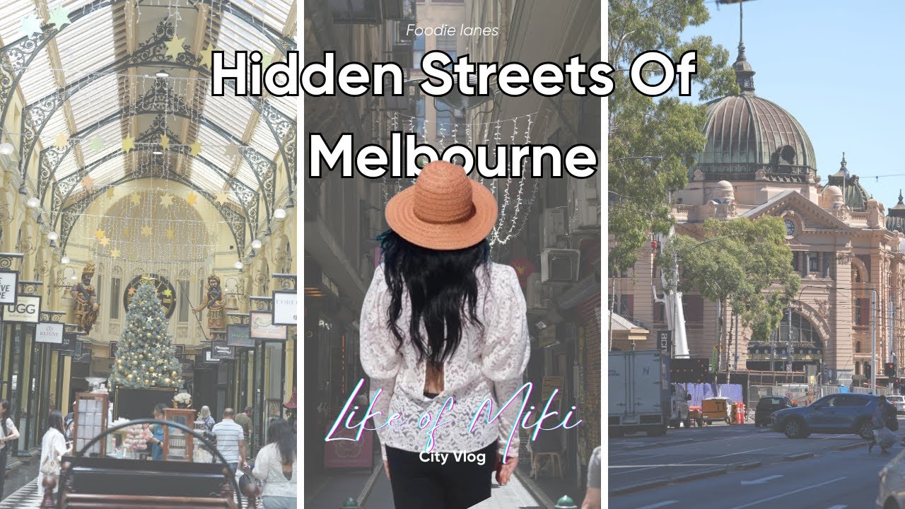 Come walk the streets of Melbourne with Miki