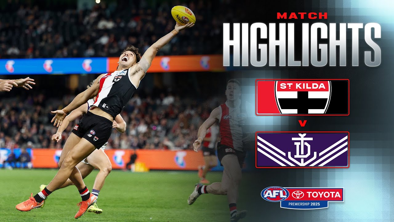 St Kilda v Fremantle Highlights | Round 8, 2025 | AFL