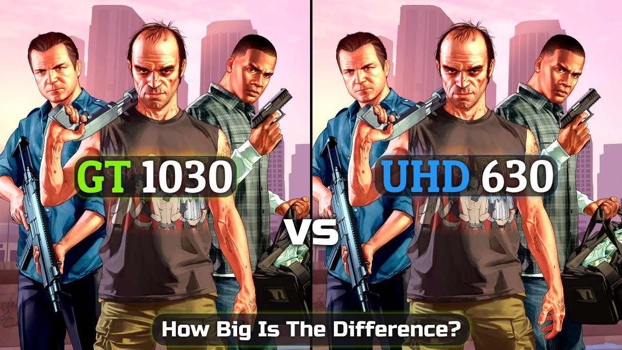 GT 1030 vs UHD 630 | How Big Is The Difference??