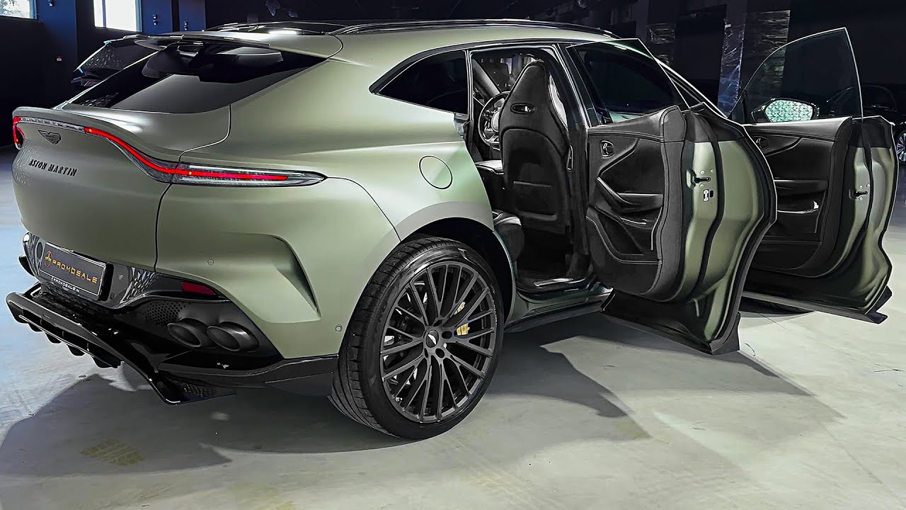 Aston Martin DBX 707 2025 года — брутальный роскошный спортивный внедорожник!