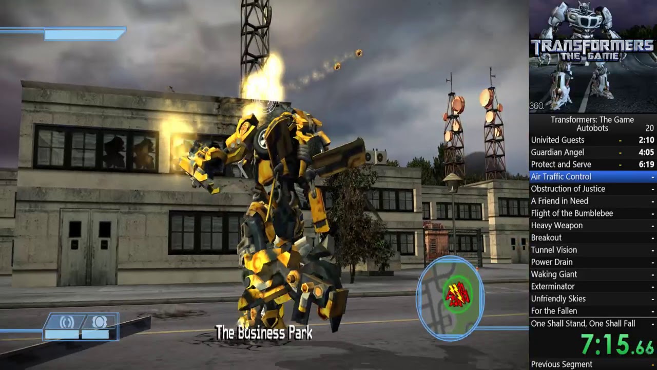 Transformers: The Game (Autobots) Speedrun 52:27