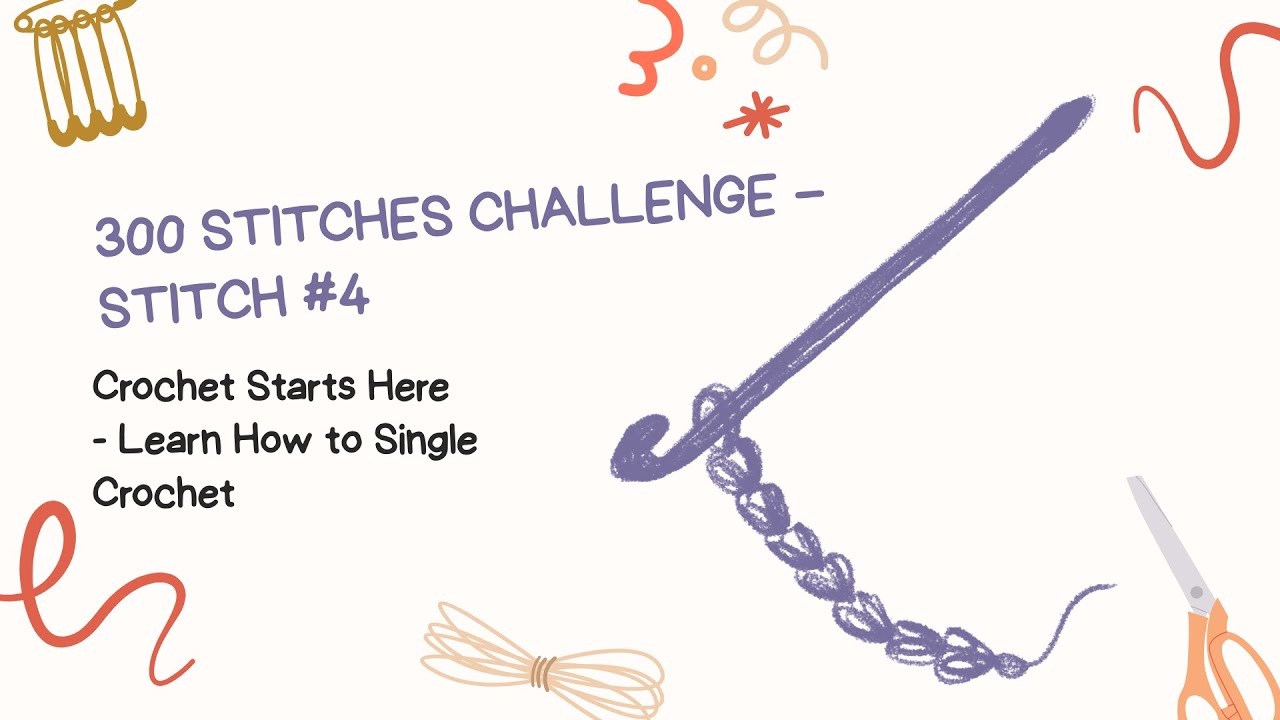 Master This Stitch and You Can Crochet Almost Anything | Single Crochet