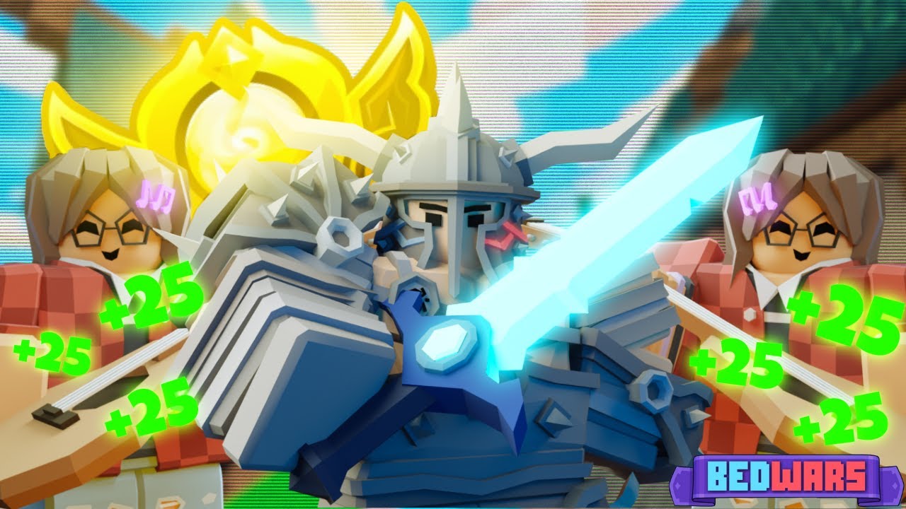 DOMINATING Rank With Barbarian And Melody.. (Roblox Bedwars)