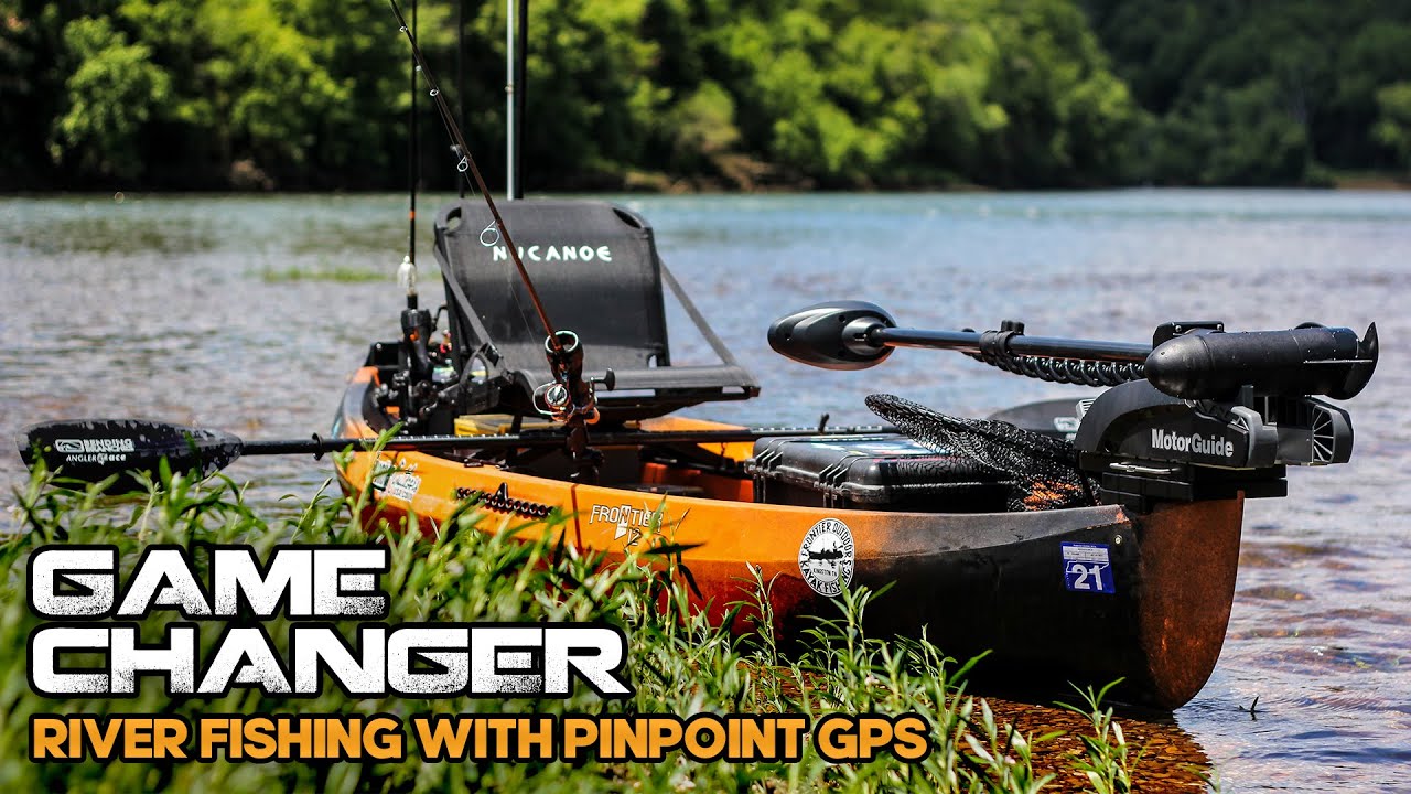 Motorguide Xi3 Pinpoint on my NuCanoe Frontier 12 Kayak | First River Trip!