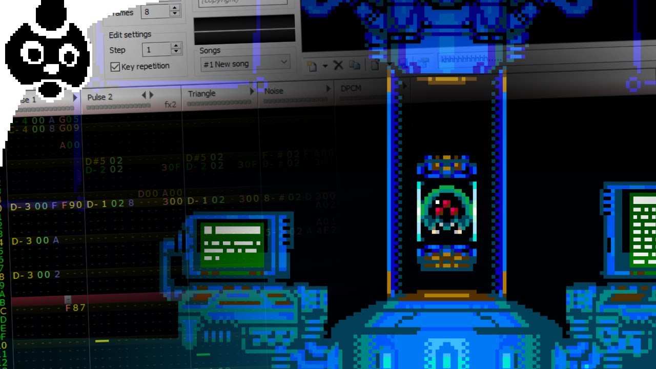 8-bit Title (SM famitracker cover)
