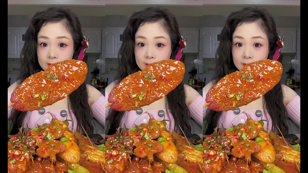 ASMR MUKBANG SEAFOOD DELICIOUS PORK BELLY  EATING SHOW 吃播taotao