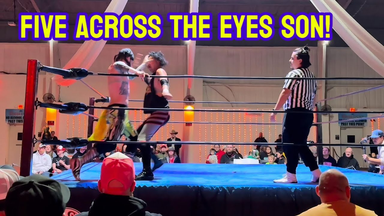 Rook Tyler vs Rosco Alto at Rampage #Wrestling in Lubbock Texas 1-11-2025 #independentwrestling