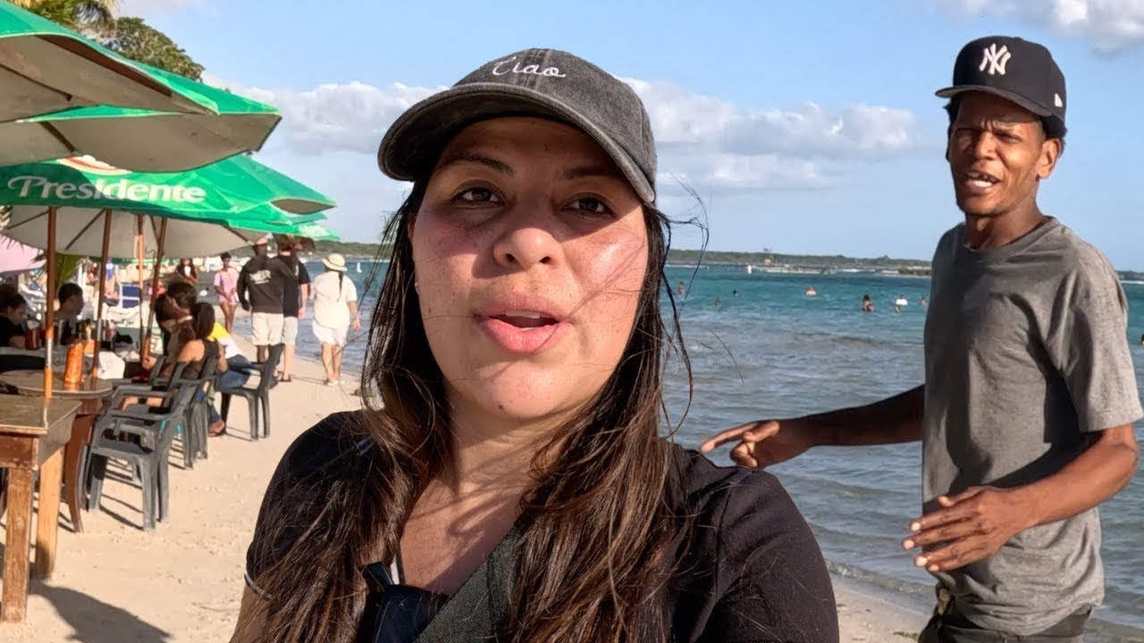 ASI ES LA PLAYA DE SANTO DOMINGO, BOCA CHICA, REPUBLICA DOMINICANA 🇩🇴
