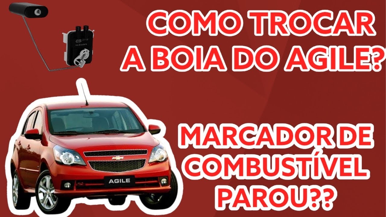COMO TROCAR O SENSOR DE N&Iacute;VEL (b&oacute;ia ) DO AGILE ??