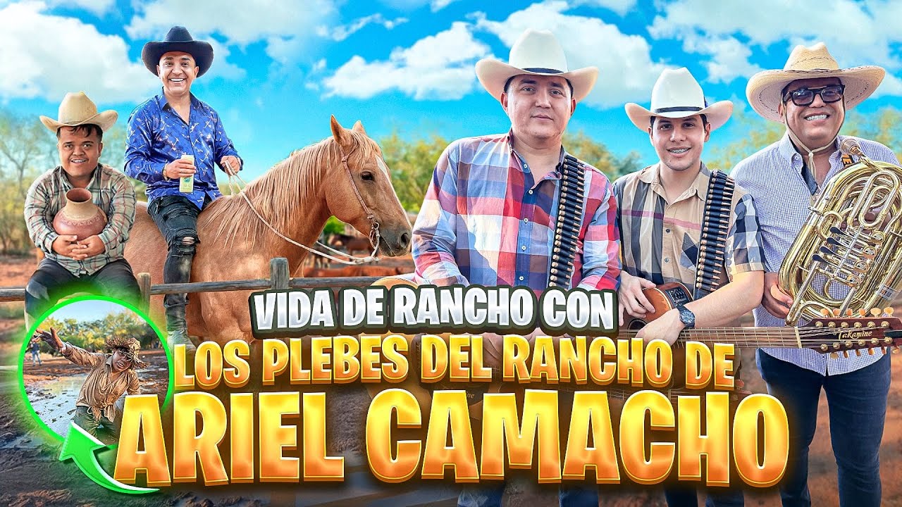 Así es la vida de rancho con Los Plebes del Rancho de Ariel Camacho | Maza Clan