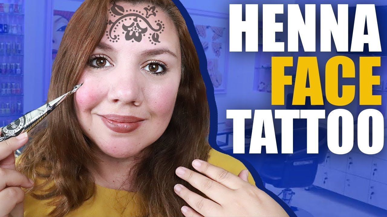 ASMR: Relaxing Henna Face Tattoo RoIePIay