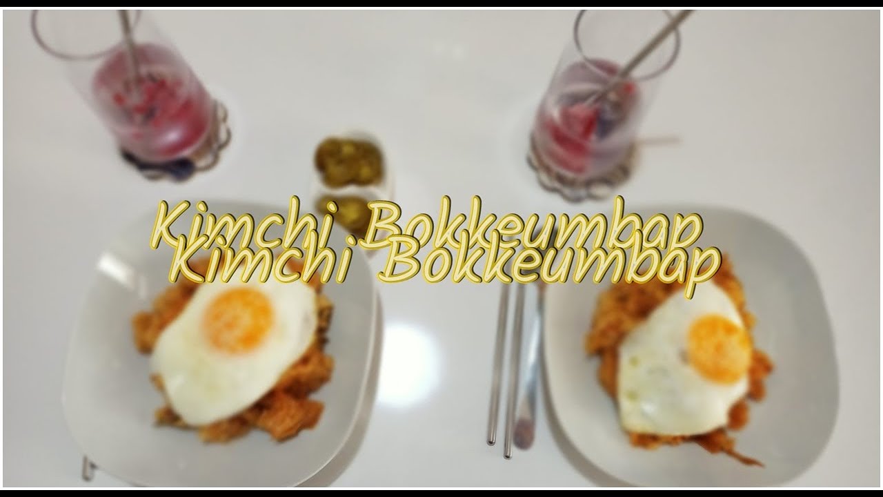Kimchi Bokkeumbap (Kimchi Kızarmış Pilav) Yaptık!! Sessiz Vlog #5