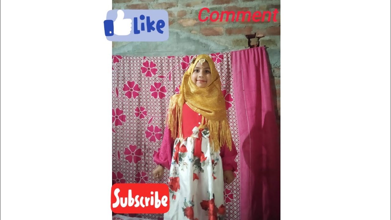 ঈদে জাহরা অনুষ্ঠানে মেয়ের অংশগ্ৰহণ❤️🌹🤲🌃