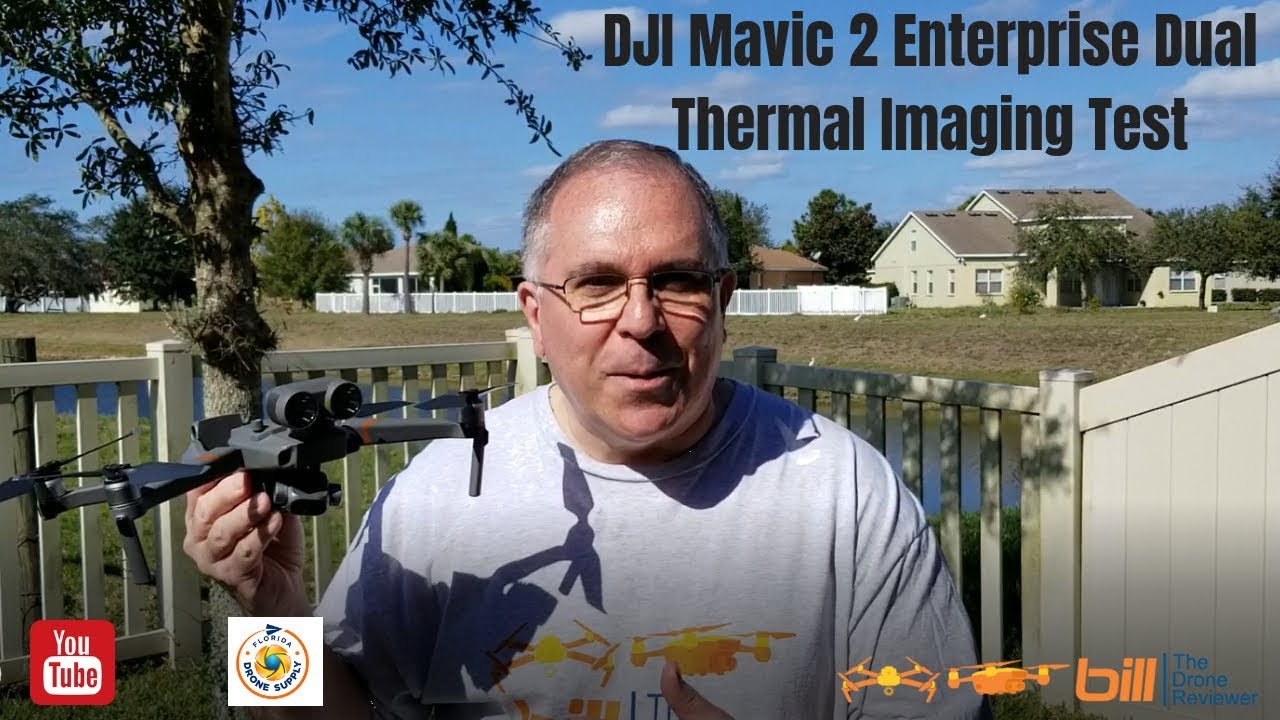 DJI Mavic 2 Enterprise Dual FLIR Thermal Imaging Test
