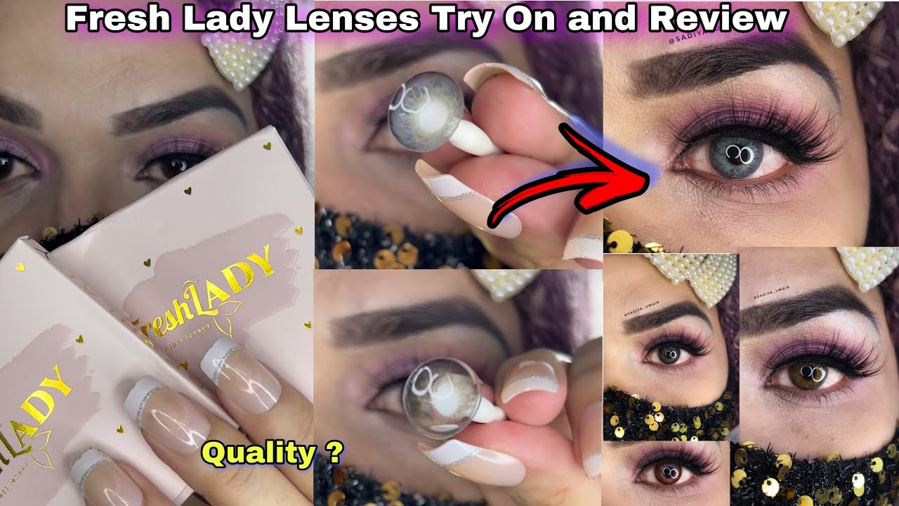 Fresh Lady Lenses Review| Best Contact Lenses For Asian Skin Tone | Best Contacts for Brown Eyes |