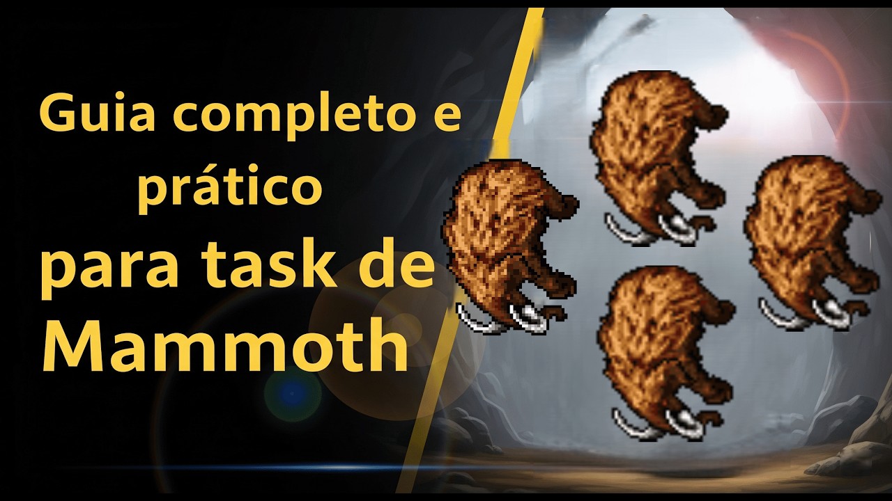 Tibia: Guia completo task de Mammoth