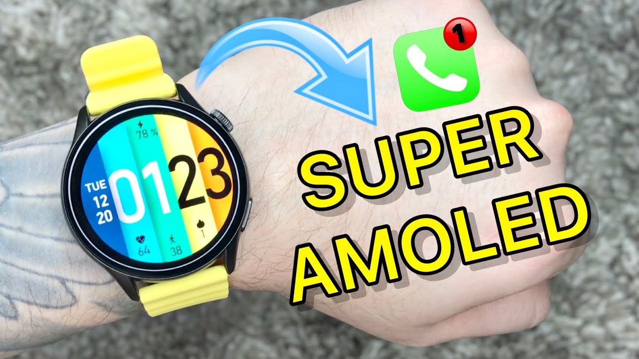 RELOJ económico con pantalla SUPER AMOLED !!!🔥| KIESLECT KR PRO | unboxing 2023
