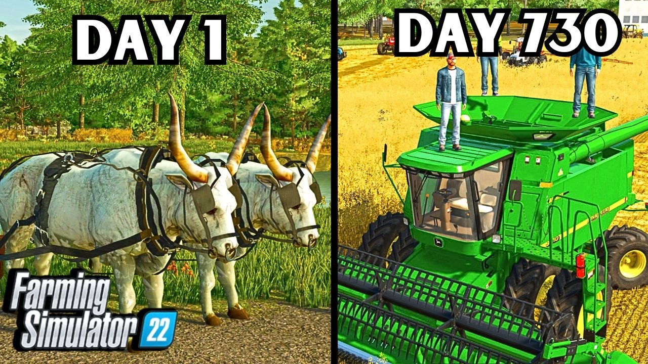 I Spent 2 Years With $0 And A Truck? | Farming Simulator 22