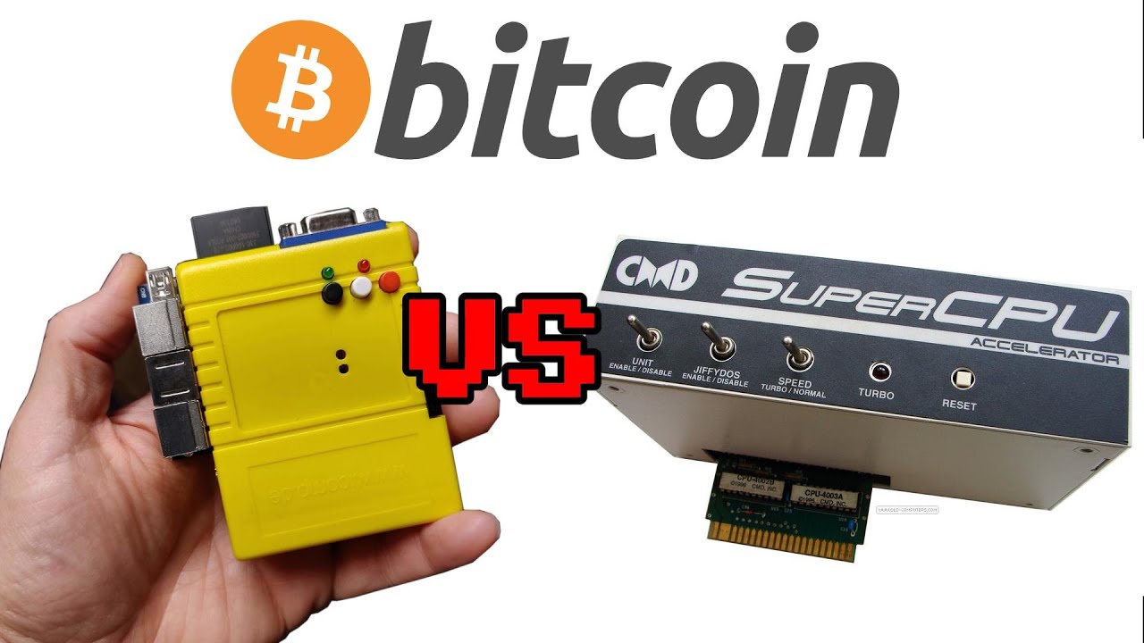 What's faster for Bitcoin mining on the C64: The SuperCPU or Turbo Chameleon 64?