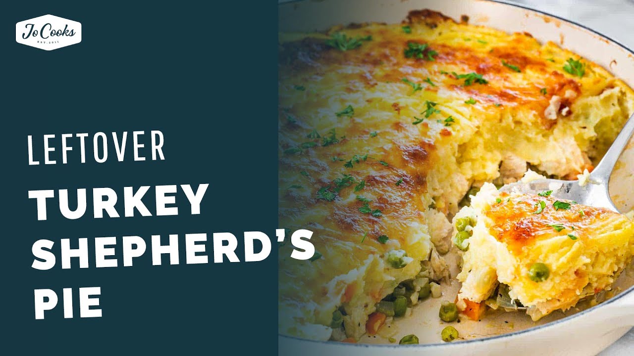 Leftover Turkey Shepherd's Pie