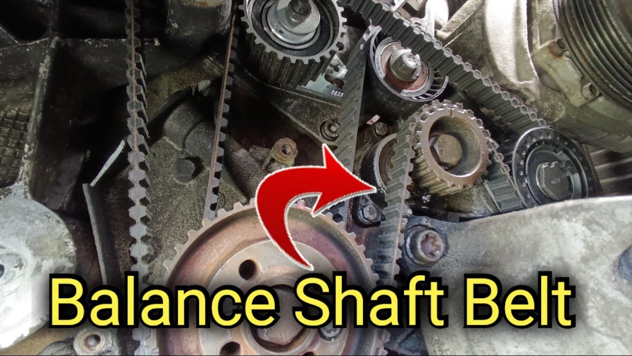 Balance Shaft Belt and Tensioner Replacement on 2.0 Twin Spark Engines