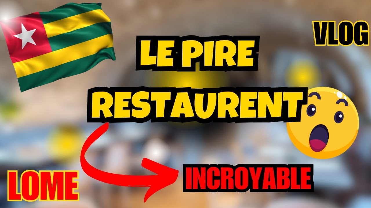 #vlog #restaurant : Meilleurs restaurants Lomé 😋😋je suis choque
