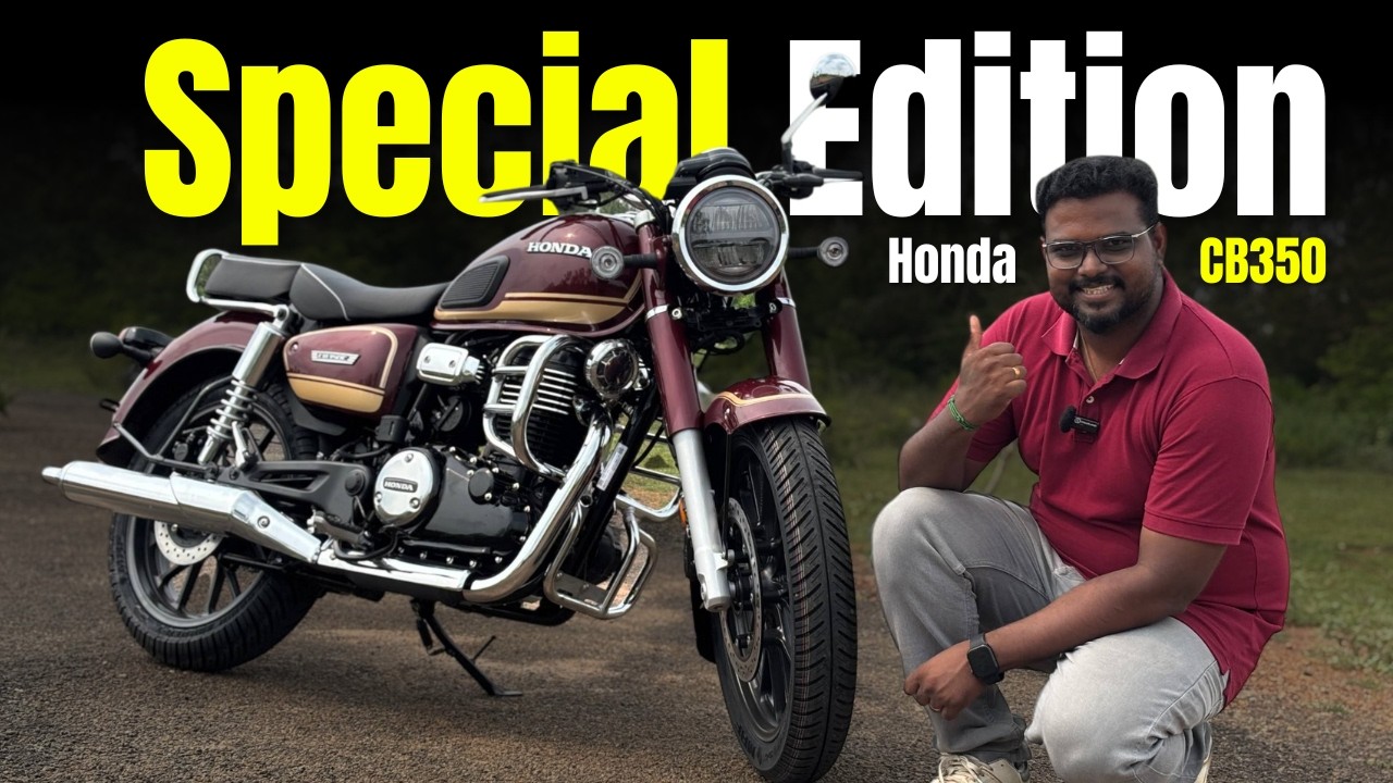 🔥 Honda CB350 Special Edition 2025 | Tamil Review | Price & Ride Experience 🏍️