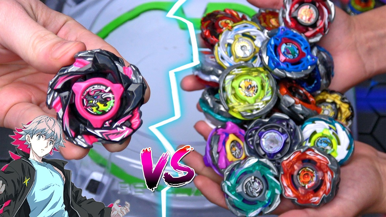 BAHAMUT BLITZ kontra ALL CX BEYS Beyblade X Battle